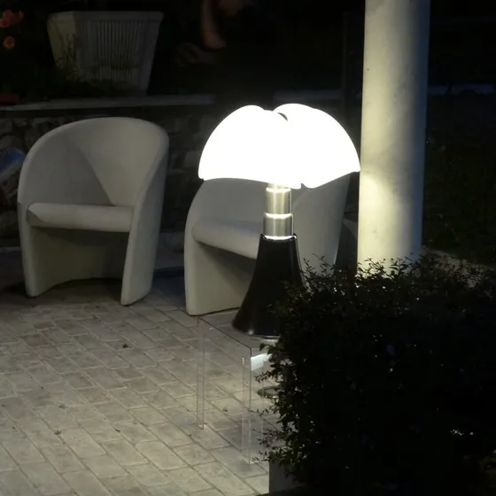Martinelli Luce Pipistrello Lampada da Tavolo Nero