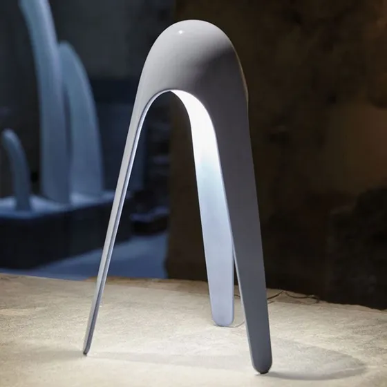 Martinelli Luce Lampada da Tavolo Cyborg - Grigio
