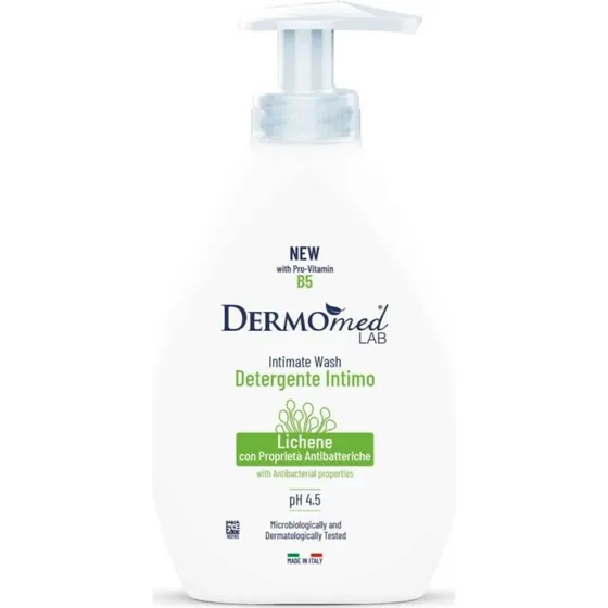 Dermomed Lozione Igiene Intima al Lichene con Provitamina B5, 250 ml