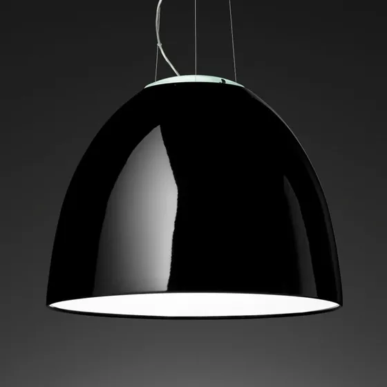 Artemide Nur Gloss Lampada a sospensione LED con App - Nero