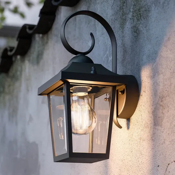 Philips myGarden Buzzard Applique da Esterno Nera Vintage
