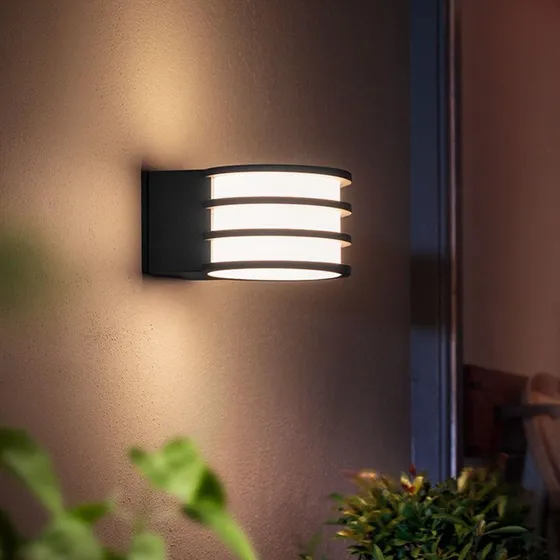 Philips Hue Lucca Applique da Esterno - Bianco Antracite