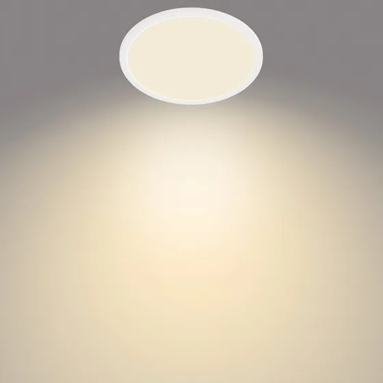 Philips SuperSlim Plafoniera LED Bianca Ø 24,5 cm IP44 2700K