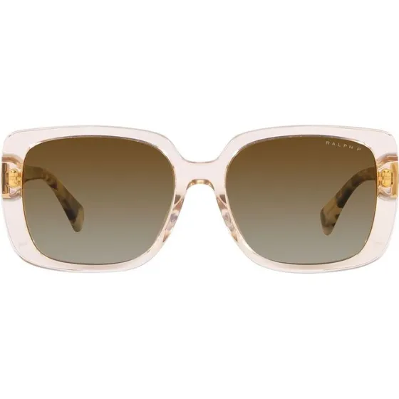 Ralph Lauren RA 5298U Occhiali da Sole Donna Marrone Geometrici