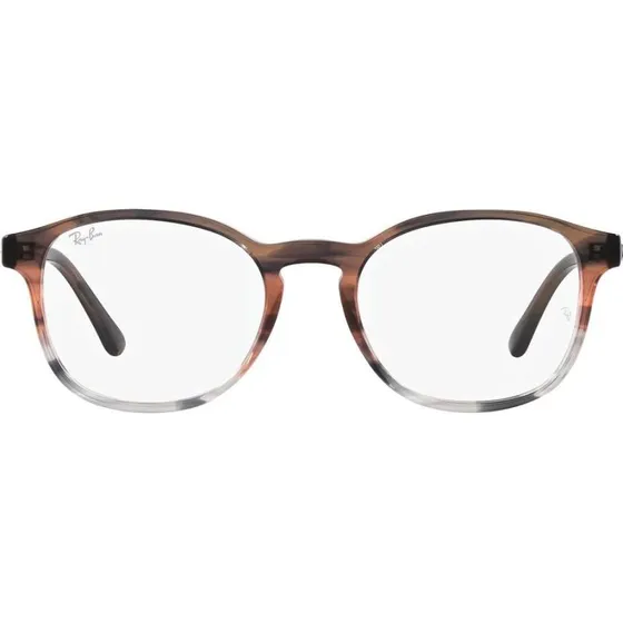 Ray-Ban RX 5417 Occhiali da Vista Unisex Rosso Geometrico
