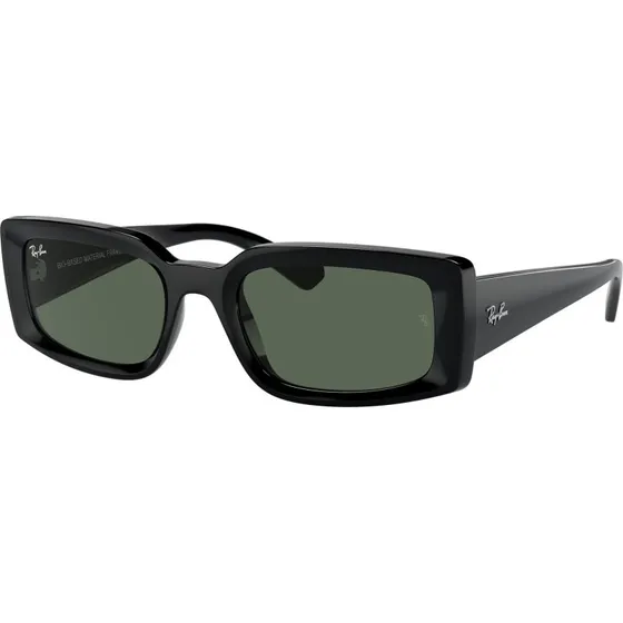 Ray-Ban RB4395 Kiliane Occhiali da Sole Unisex Nero Verde