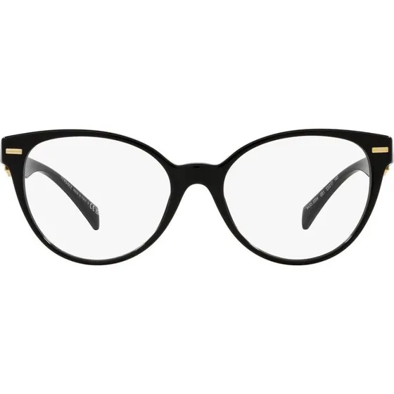 Versace VE 3334 Occhiali da Vista Donna Nero Geometrici Cat Eye
