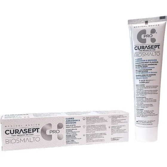 Curasept Biosmalto Pro Mousse Protettiva Gusto Menta 50 ml
