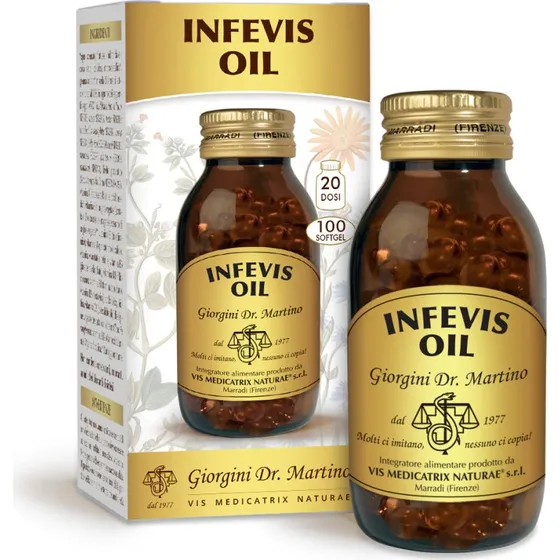 Dr Giorgini Infevis Oil 100 Softgel 830 mg