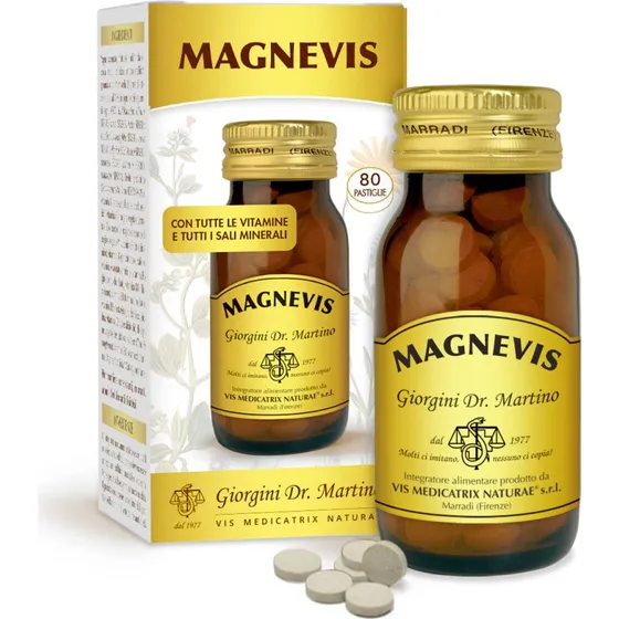 Dr Giorgini Magnevis Integratore Magnesio 40g - 80 Compresse