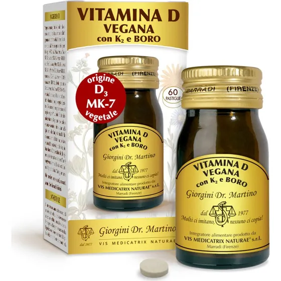Dr Giorgini Vitamina D Vegana con K2 e Boro 30g