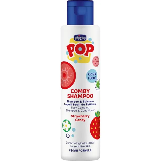 Chicco Pop Shampoo e Balsamo 2in1 Strawberry Candy 250 ml