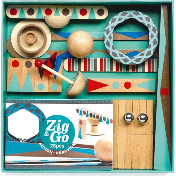 Djeco Zig & Go Pista per Puzzle 28 Pezzi