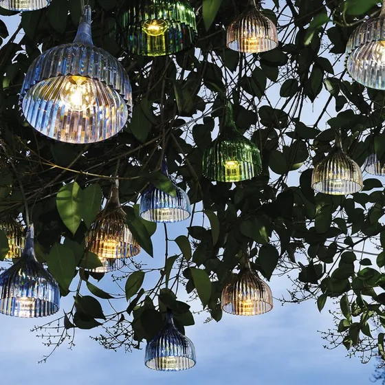 Kartell É Lampada a Sospensione LED Trasparente