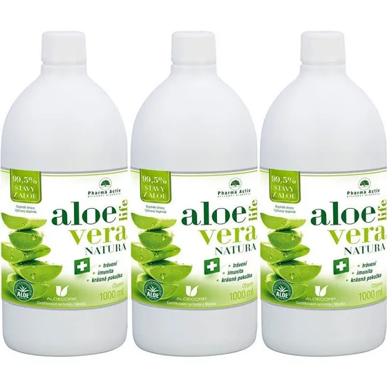 Pharma Activ AloeVeraLife Natura 3 x 1000 ml