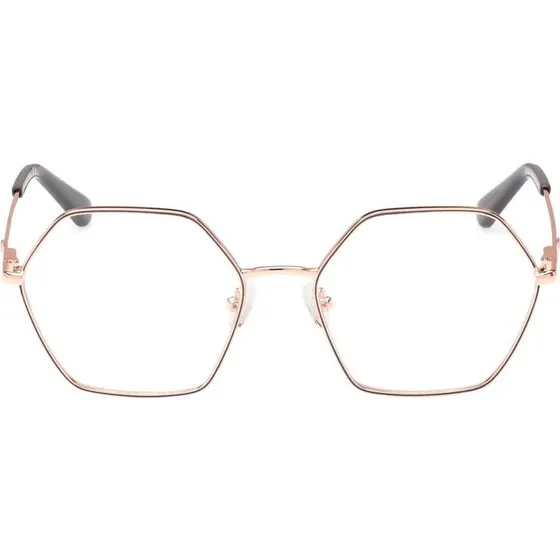 Guess GU2934 Occhiali da Vista Geometrici in Metallo Oro Rosa