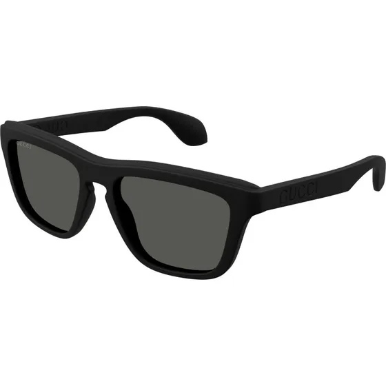 Gucci GG1571S Occhiali da Sole Quadrati Neri con Lenti Grigie