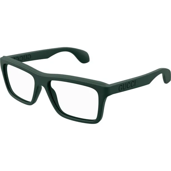 Gucci GG1573O Occhiali da Vista Squadrati Verdi Uomo