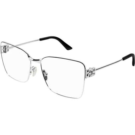 Balenciaga Occhiali da Vista Bb0339o Argento Farfalla
