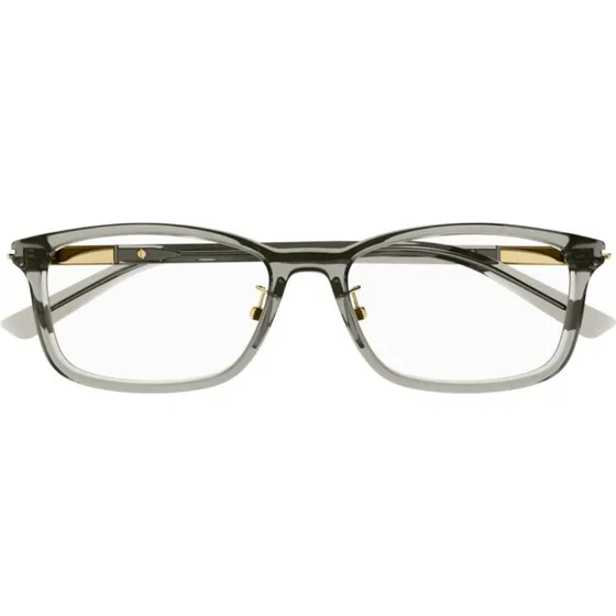Gucci GG1506OJ Occhiali da Vista Donna Squadrati Grigio