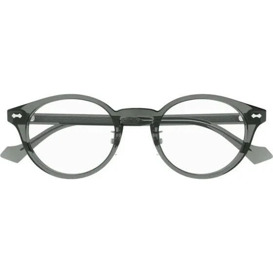 Gucci GG1127OJ Occhiali da Vista Uomo - Grigio Rotondo