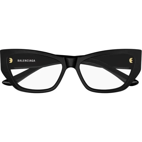 Balenciaga BB0372O Occhiali da Vista Donna Nero Squadrati 55mm
