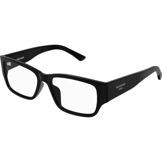 Balenciaga BB0373OK 001 Montatura Occhiali da Vista Squadrata Nero