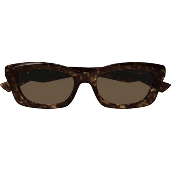 Alexander McQueen Occhiali da Sole AM0474S Squadrati Avana