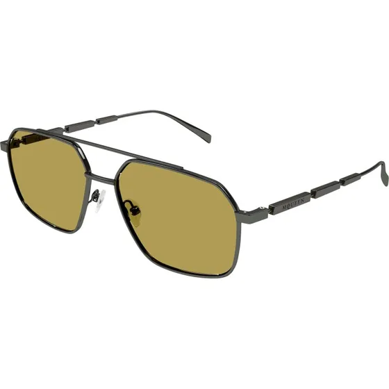 Alexander McQueen AM0477S 003 Occhiali da Sole Pilot Uomo