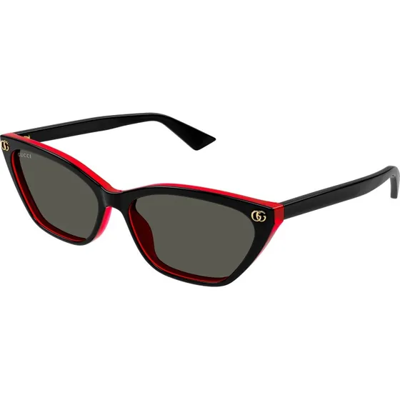 Gucci GG1815S Occhiali da Sole Cat-eye Nero e Grigio 58mm