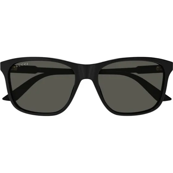 Gucci GG1819S Occhiali da Sole Uomo Nero Squadrati 57mm