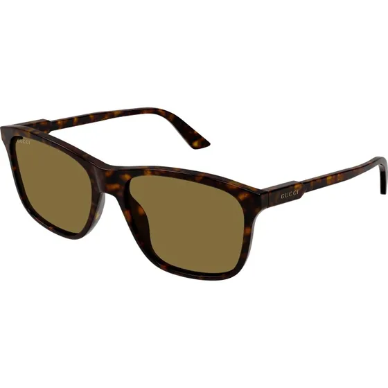 Gucci GG1819S 002 Occhiali da Sole Squadrati Havana Uomo