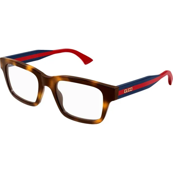 Gucci GG1865O 008 Montatura da Vista Squadrata Acetato Havana