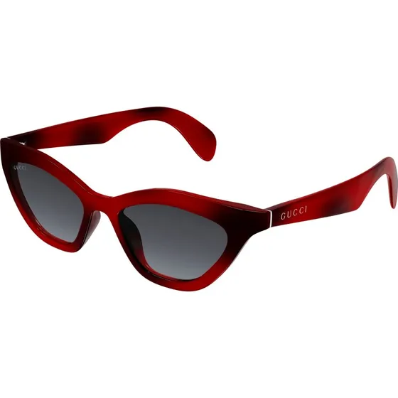 Gucci GG1931S 002 Occhiali da Sole Cat Eye Havana e Grigio
