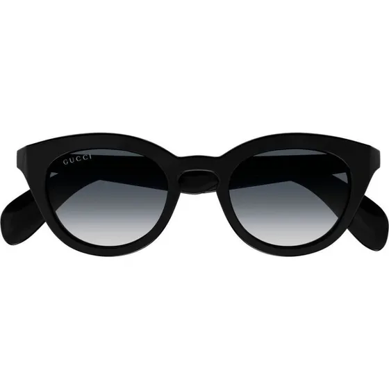 Gucci GG1934S Occhiali da Sole Uomo Squadrati Neri con Lenti Grigie