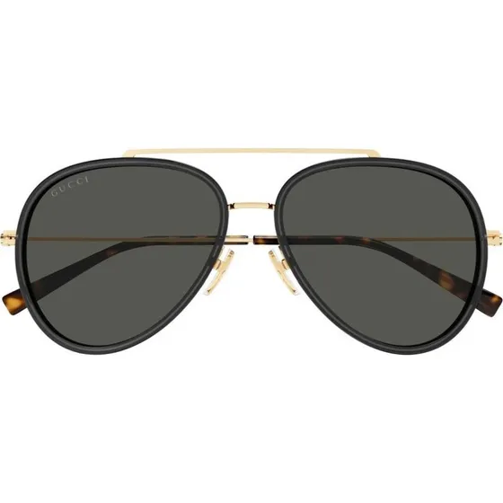 Gucci GG1981S Occhiali da Sole Pilot Uomo Grigio
