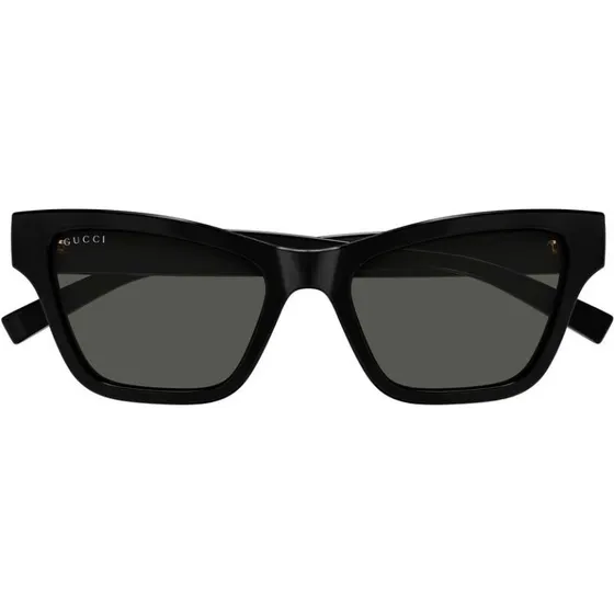 Gucci GG1982S Occhiali da Sole Cat-Eye Nero e Grigio 53mm