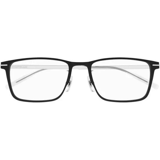 Montblanc MB0396ON Occhiali da Vista Uomo Neri Squadrati