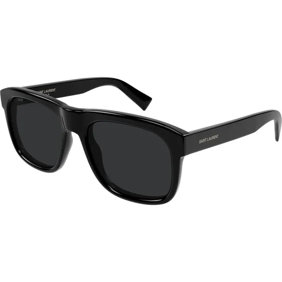 Saint Laurent SL 558 010 Occhiali da Sole Squadrati in Acetato Nero