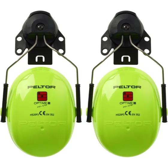 3M Peltor Optime II Cuffie Auricolari con Adattatore P3E, SNR 30 dB