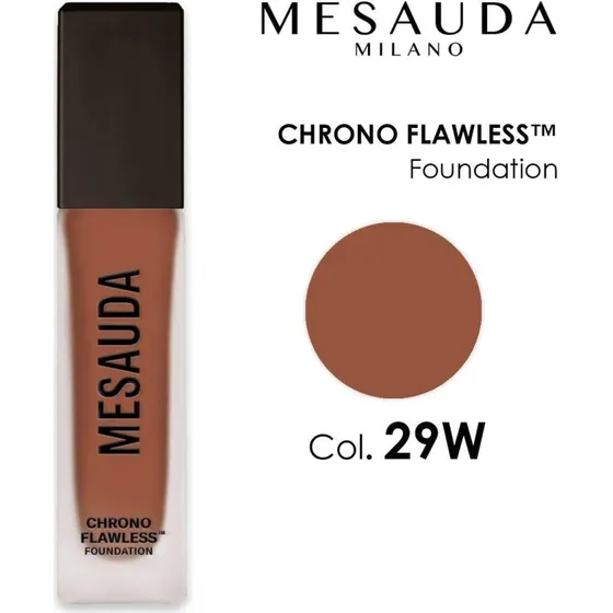 Mesauda Chrono Flawless Foundation 29W - Fondotinta Fluido Matte