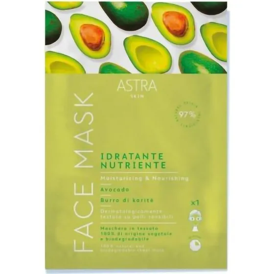 Astra Maschera Viso Idratante e Nutriente