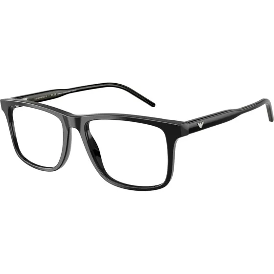 Emporio Armani EA 3257 Occhiali da Vista Uomo Neri Squadrati