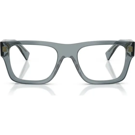 Prada PR C01V Occhiali da Vista Uomo Blu Squadrati