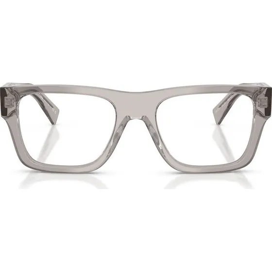 Prada PR C01V Occhiali da Vista Uomo - Acetato Grigio Squadrato