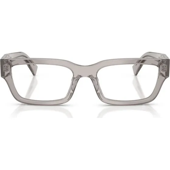 Prada PR C02V Occhiali da Vista Uomo - Acetato Grigio Squadrato