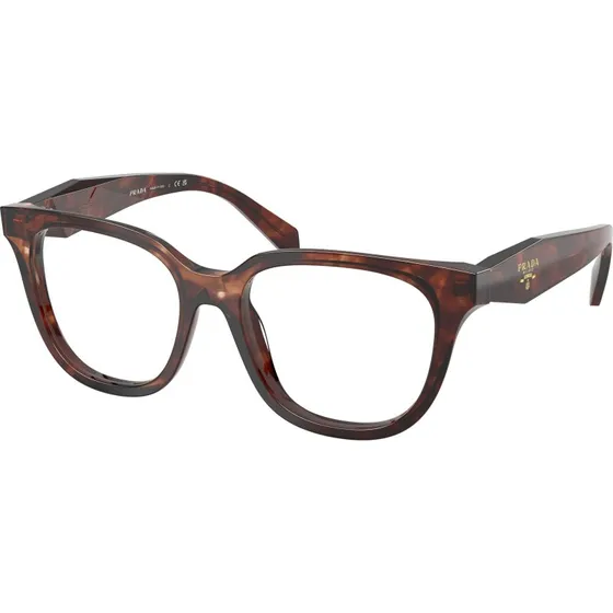 Prada Donna PR C11V 14P1O1 Montatura Occhiali Vista Farfalla Tartaruga