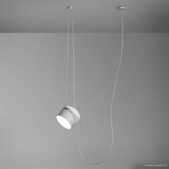 Lampada a sospensione Aim FLOS bianca