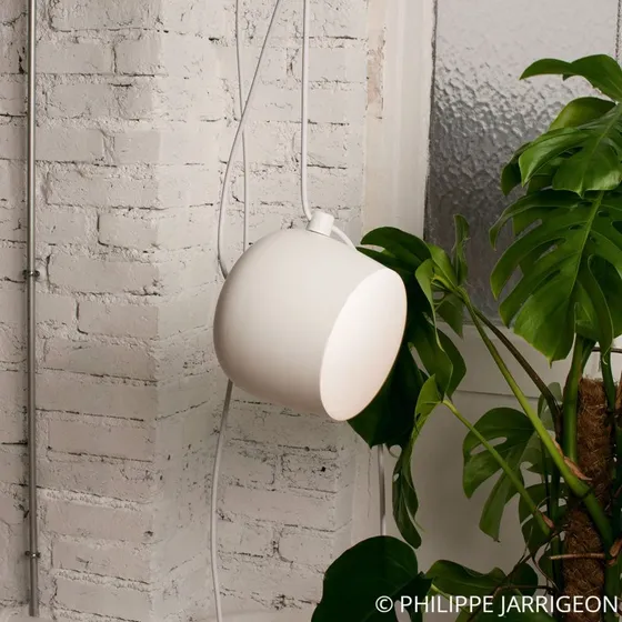 Flos Aim Small Lampada LED a Sospensione, Bianco