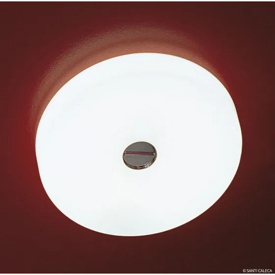 Flos Button Plafoniera Bianca IP40 - Design Piero Lissoni
